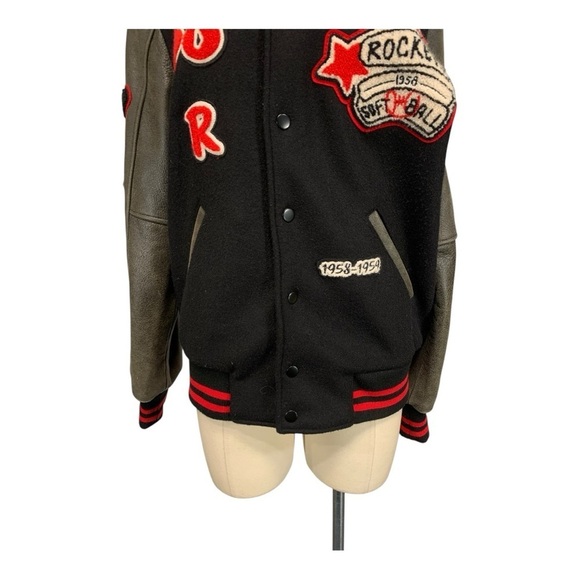 LF Varsity Letterman Wool Jacket Size 38 - Picture 6 of 12